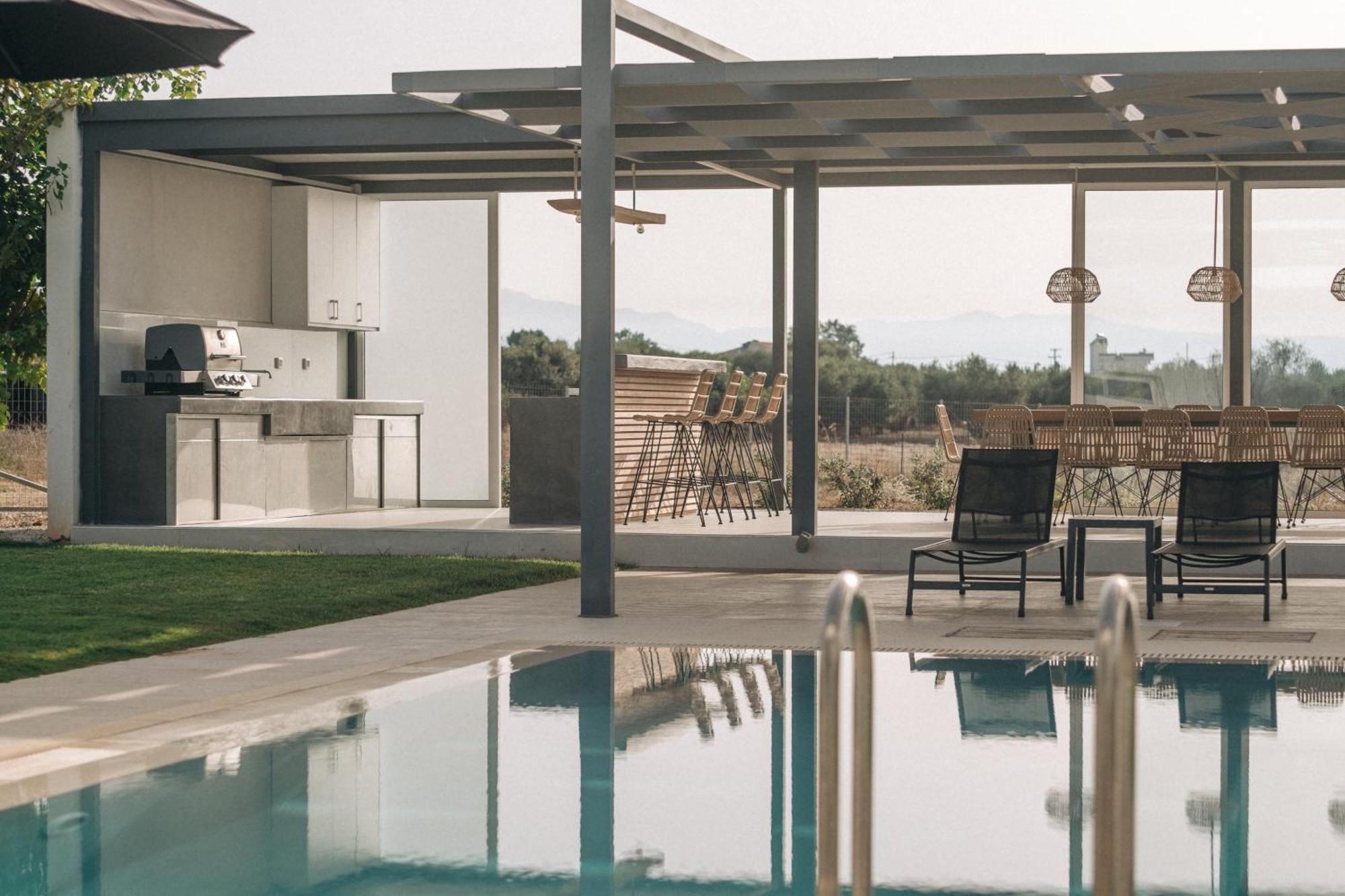 Helios A Modern Large Villa With Private Pool Set In A Quiet Location Stavrós Esterno foto